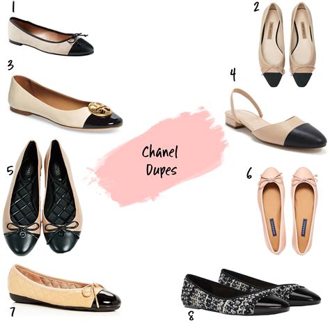 fake pump shoes|Affordable Chanel Ballet Flats Dupes – 9 Chic Options for 2024.